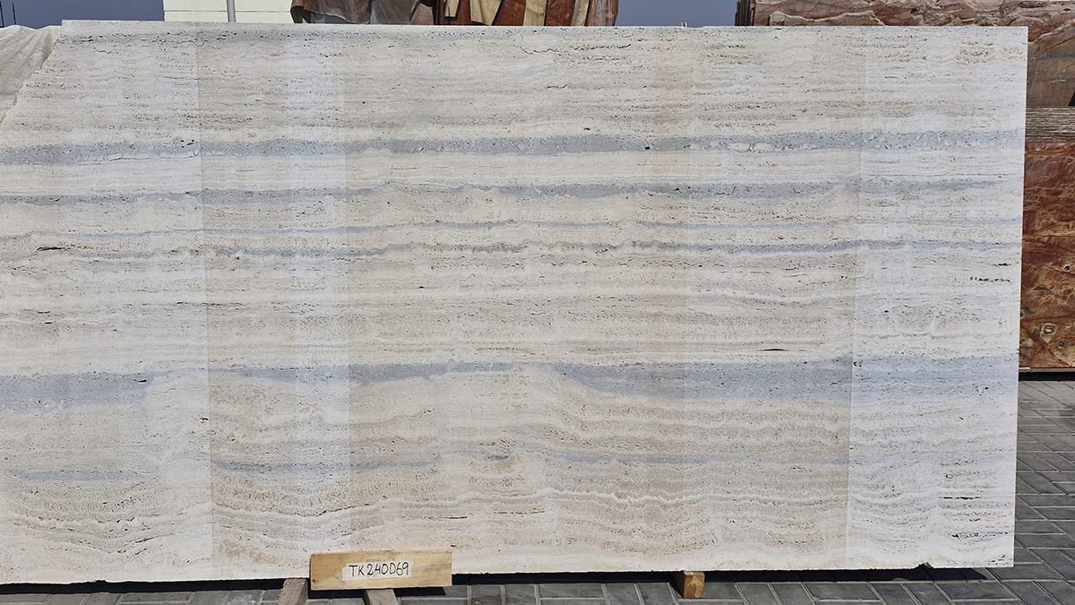 Travertine Silver Romano